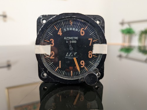 Altimetre aviation lmt ancien - altimetre,